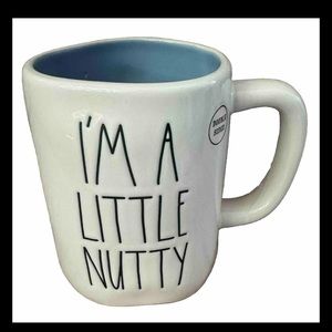 RAE DUNN CHRISTMAS HOLIDAY NUTCRACKER COFFEE MUG “ I’M A LITTLE NUTTY”